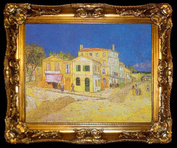 framed  Vincent Van Gogh Vincent van Goghs Decoration for the Yellow House, ta009-2